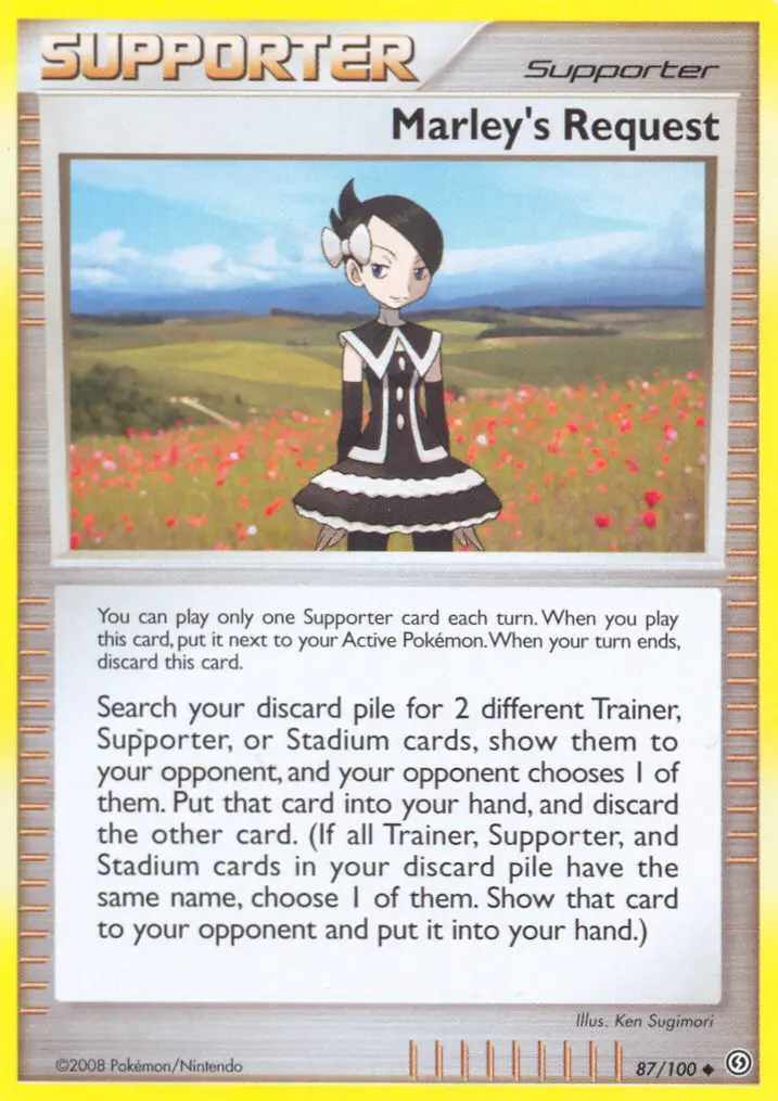 Marley's Request #87 — Stormfront reverse foil supporter