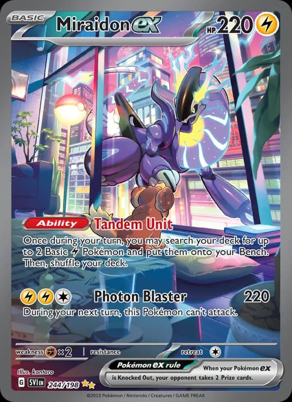 Miraidon ex — Scarlet & Violet Special Illustration Rare